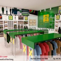 Thiết kế shop quân phục công ty X20 tại Thái Nguyên